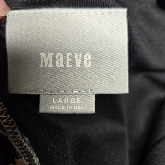 MAEVE Anthropologie Womens L Dress Capelle Fit & Flare Pockets Knee Length Lined - Picture 4 of 5